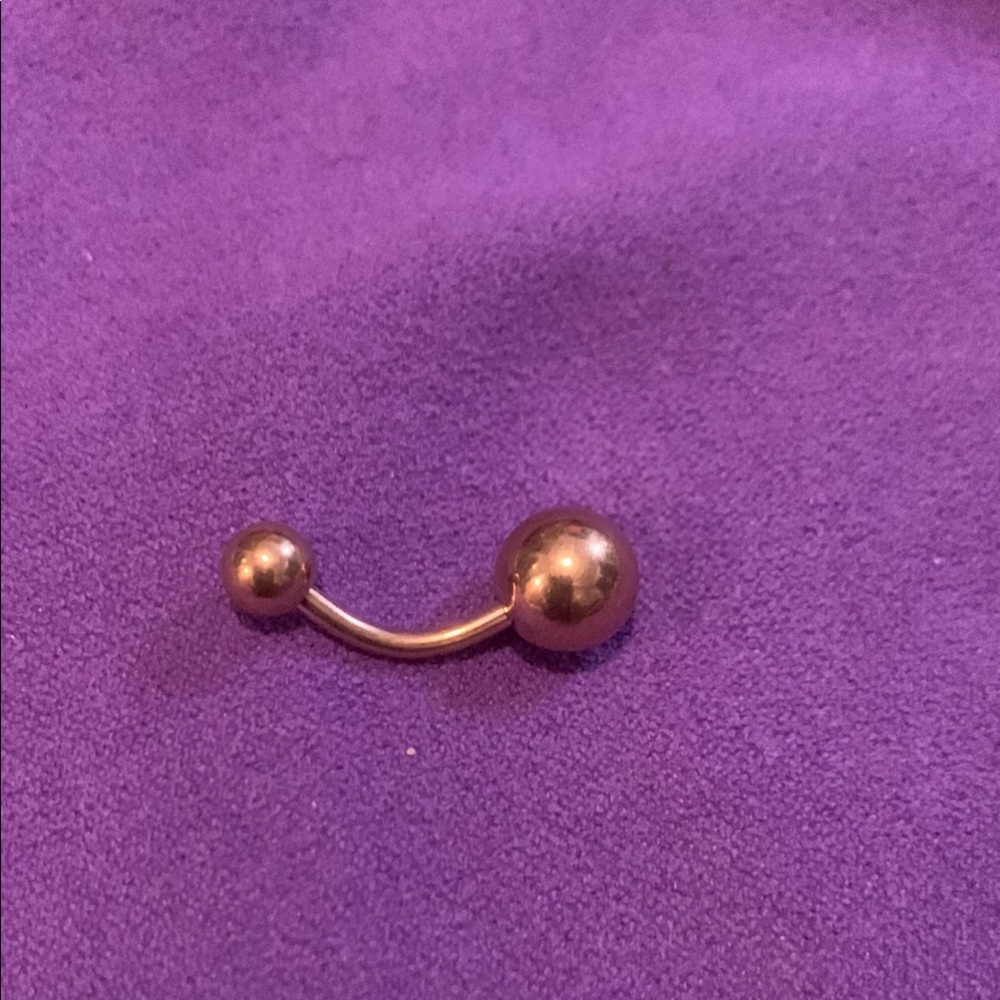Rose Gold Belly Button Ring